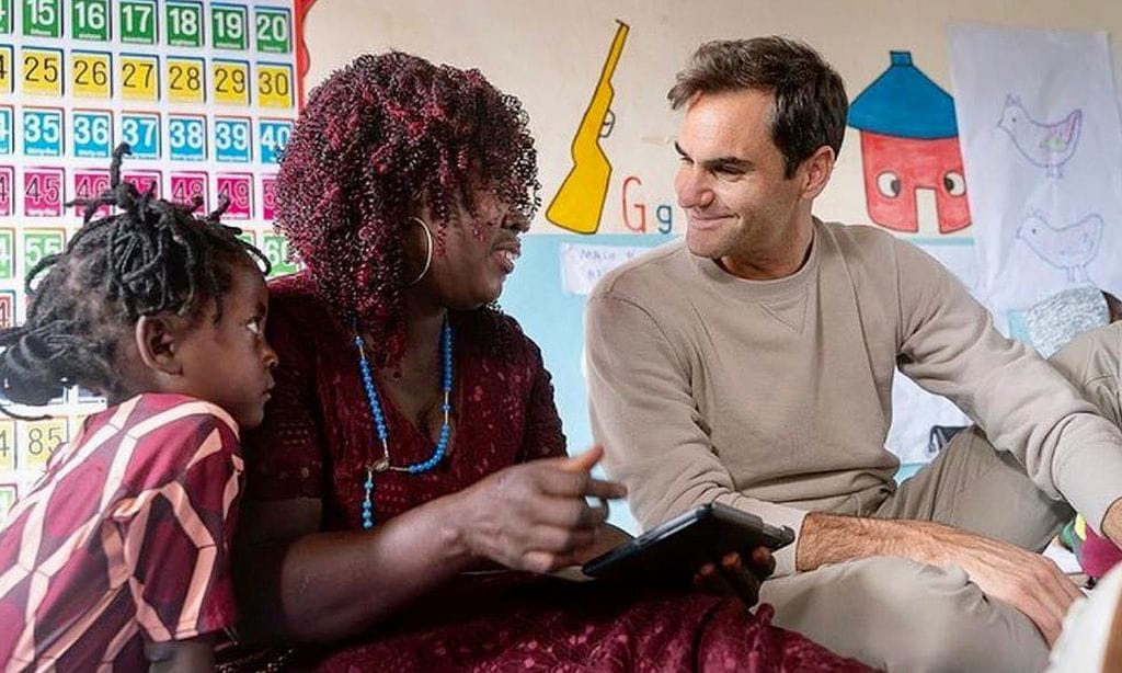 Roger Federer, volcado en su fundación tras su retirada: 'Estoy disfrutando de este nuevo capítulo en mi vida'