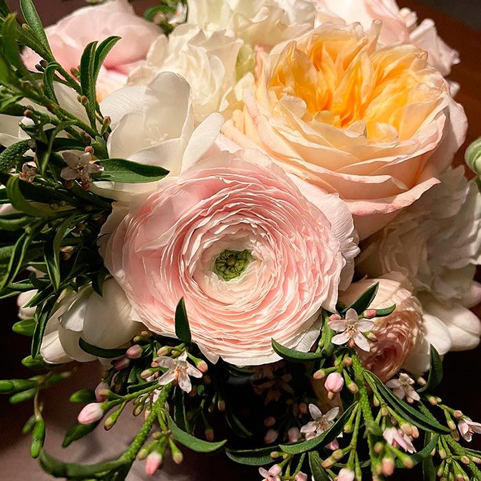 El ramo de flores que ha recibido Emma Heming por su aniversario de boda con Bruce Willis