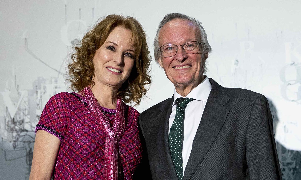 Gloria Lomana y Josep Piqué