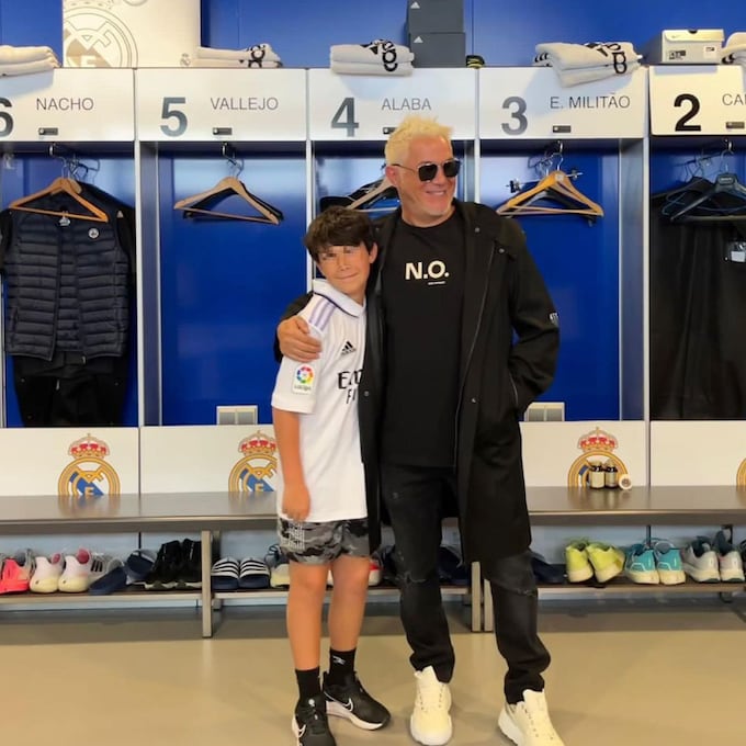 Dylan, el hijo de Alejandro Sanz y Raquel Perera, se convierte en el 'nuevo fichaje' del Real Madrid