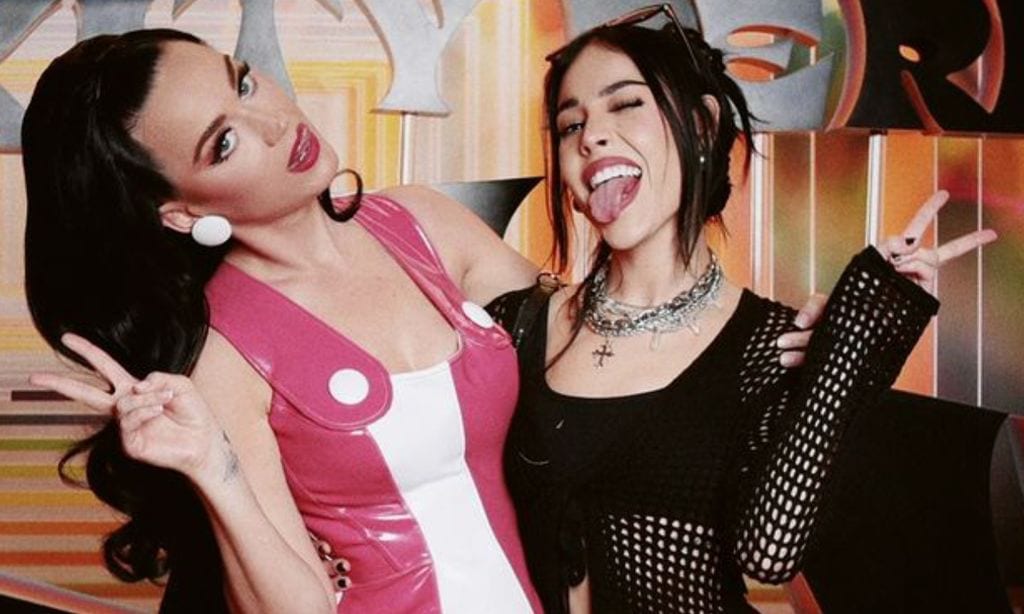 El momento fan de Danna Paola con Katy Perry en el que no pudo contener las lágrimas