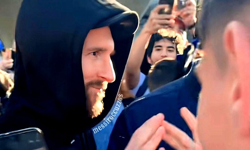 Leo Messi, 'cazado' por los fans cuando trataba de pasar de incógnito con su familia