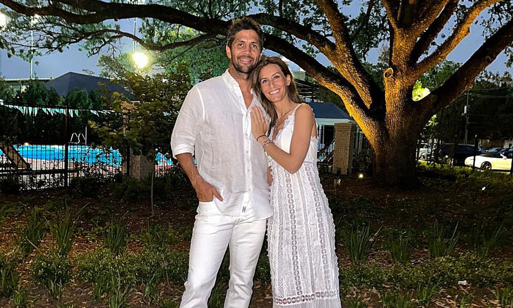 La felicitación de Fernando Verdasco a Ana Boyer en un día duro para el tenista