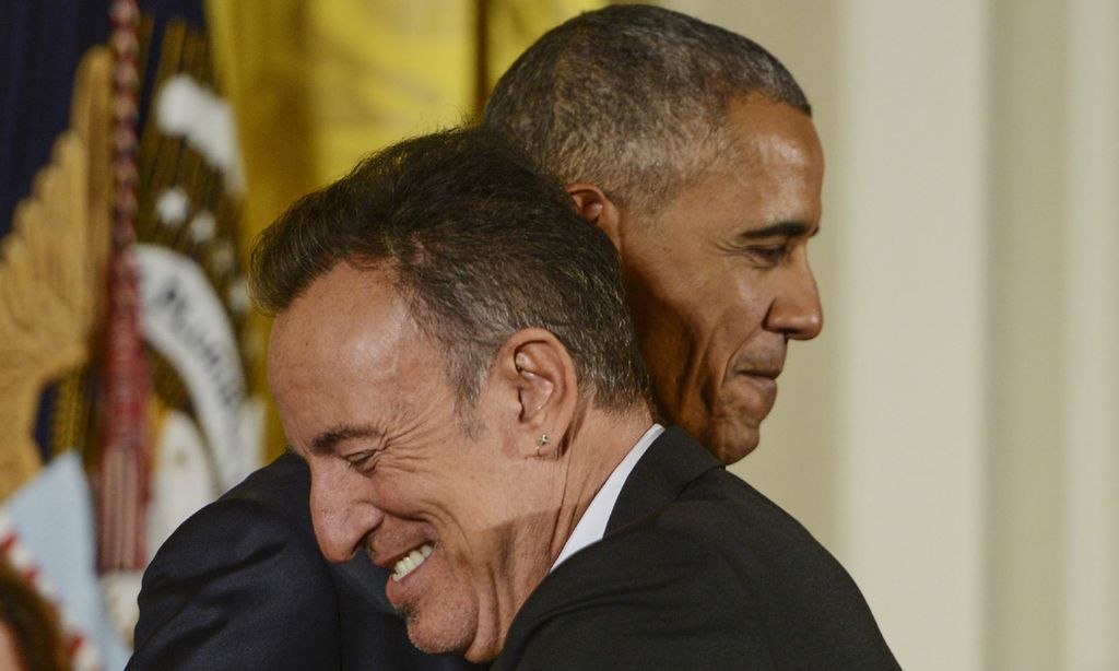 Los Obama, fans incondicionales de Bruce Springsteen, viajarán a Barcelona para acudir al concierto de 'El Boss'