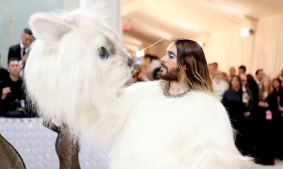 La divertida reacción de un perro al ver a Jared Leto vestido de gato en la gala MET: no te pierdas el vídeo viral
