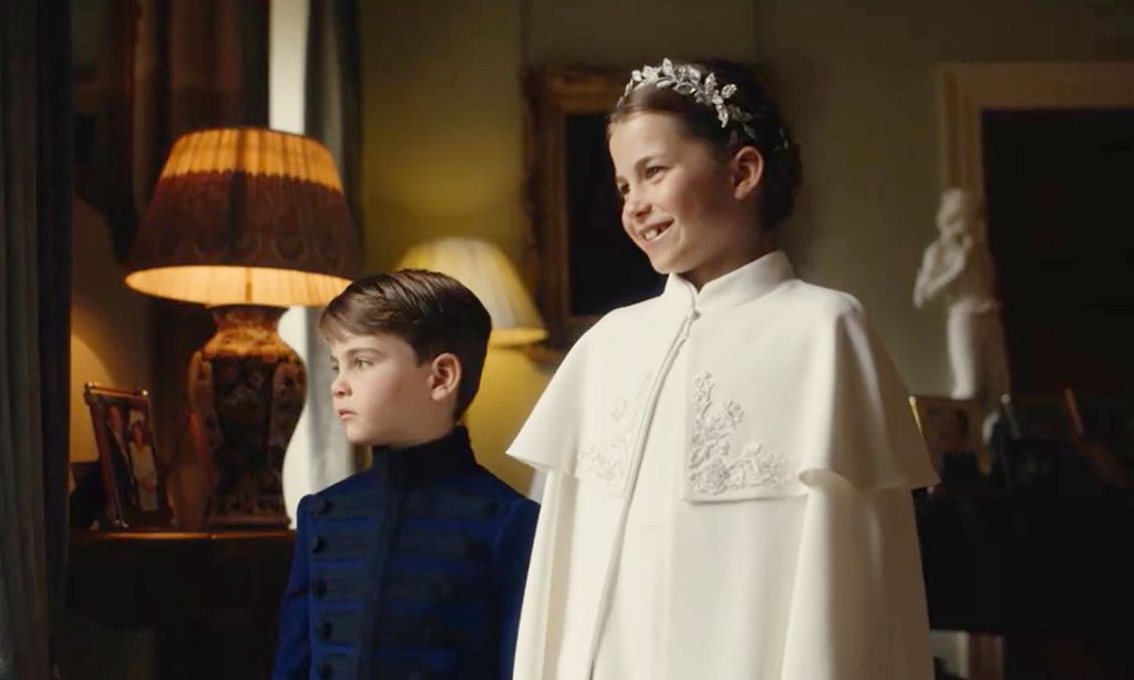 Príncipe Louis y la princesa Charlotte