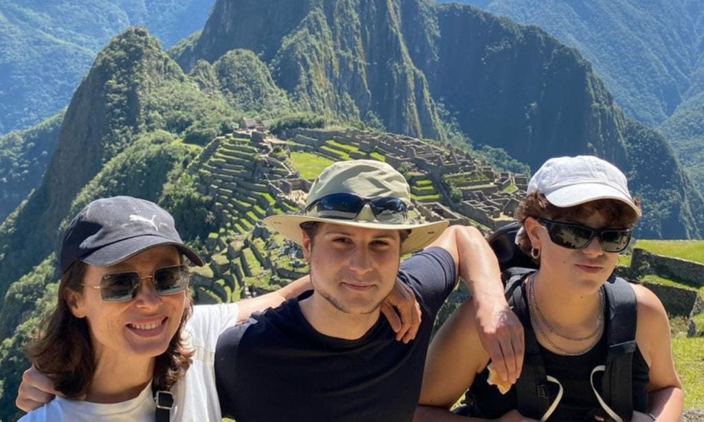 Los detalles del espectacular viaje a Perú de Aitana Sánchez Gijón en compañía de sus dos hijos, Teo y Bruna