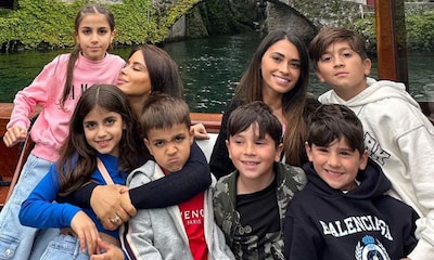 El viaje de Antonela Roccuzzo a Italia con sus hijos para visitar a su gran amiga Daniella Semaan