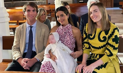 María Fernández-Rubíes celebra el bautizo de su hijo Patricio ¡a la vez que el de su sobrina!