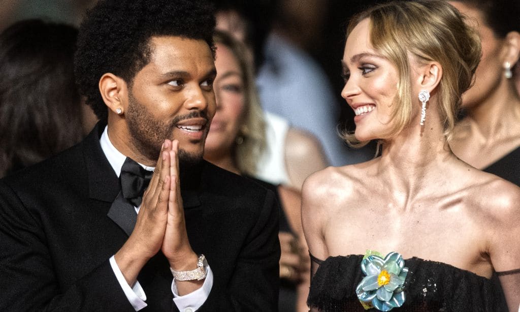 Lily-Rose Depp y The Weeknd en Cannes