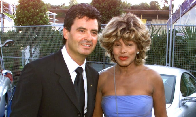 Tina Turner y su segundo marido Erwin Bach