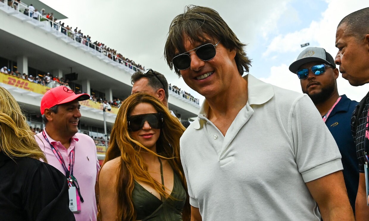 Sale a la luz la ‘petición’ que le hizo Shakira a Tom Cruise tras su encuentro en el Gran Premio de Miami