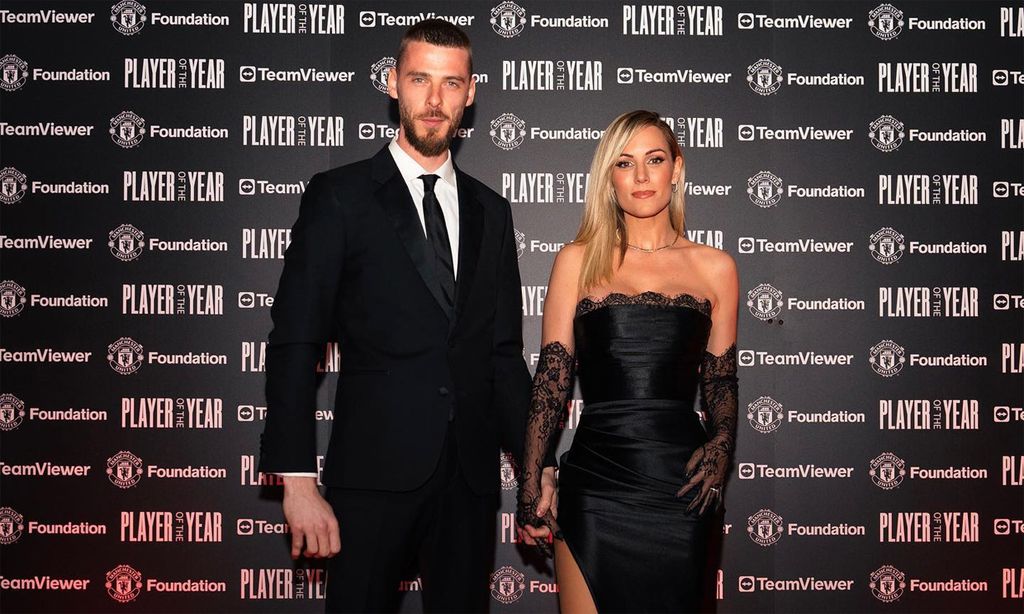 Edurne y David de Gea