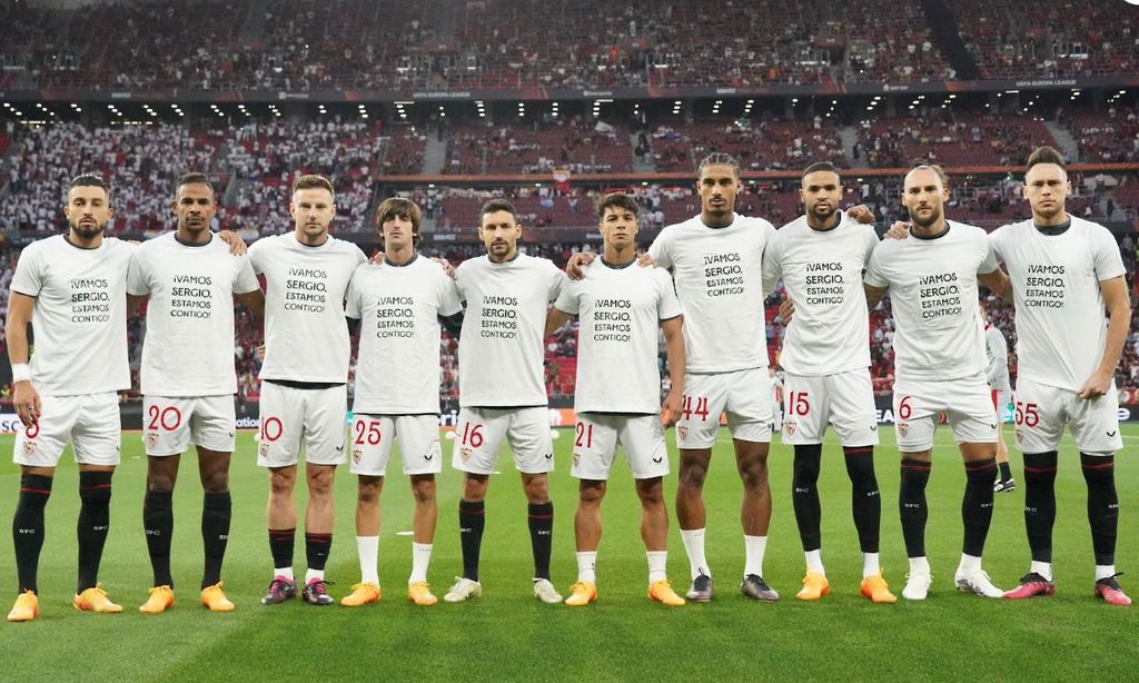 Jugadores del Sevilla