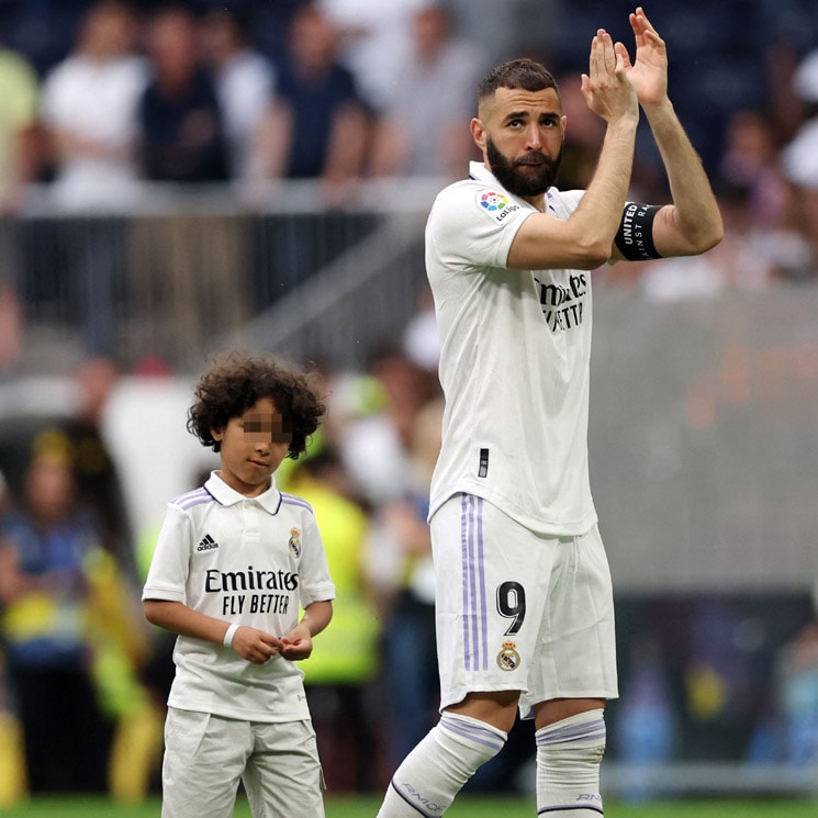 Karim Benzema, Leo Messi y Joaquín hacen cómplices a sus hijos de su 'despedidas' deportivas