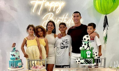 Georgina encandena celebraciones en Madrid y festeja con Cristiano el cumpleaños de sus hijos Eva y Mateo