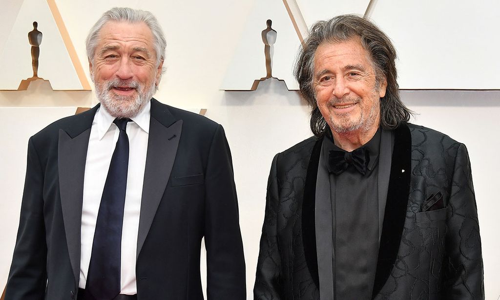 La reacción de Robert de Niro al enterarse de que Al Pacino va a ser padre también como él