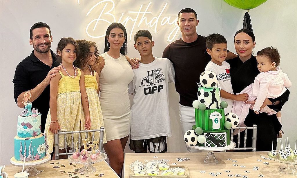 Las fotos más bonitas de los hijos de Cristiano y Georgina con su prima Deva