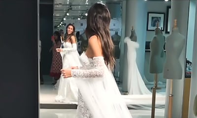 Tamara Falcó rescata un vídeo inédito de su hermana Ana Boyer probándose su vestido de novia