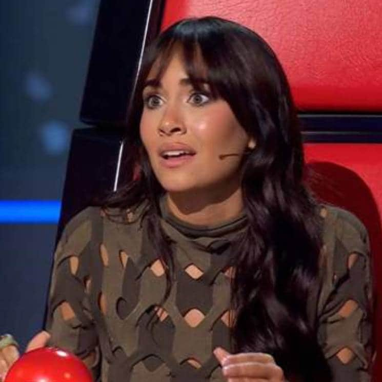 El 'pique' de Aitana al ver la complicidad de Eva González y Sebastián Yatra en 'La Voz Kids'