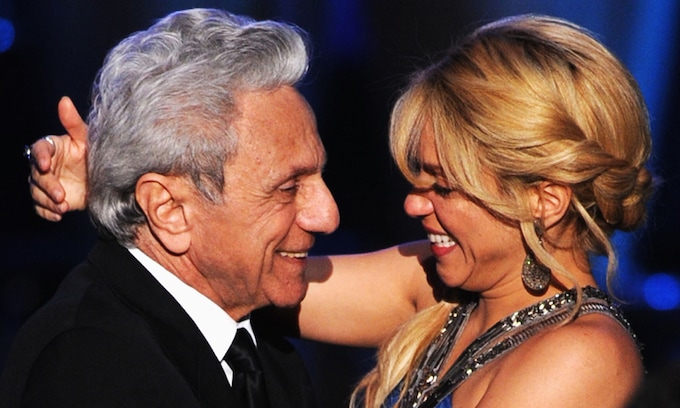 Shakira con su padre