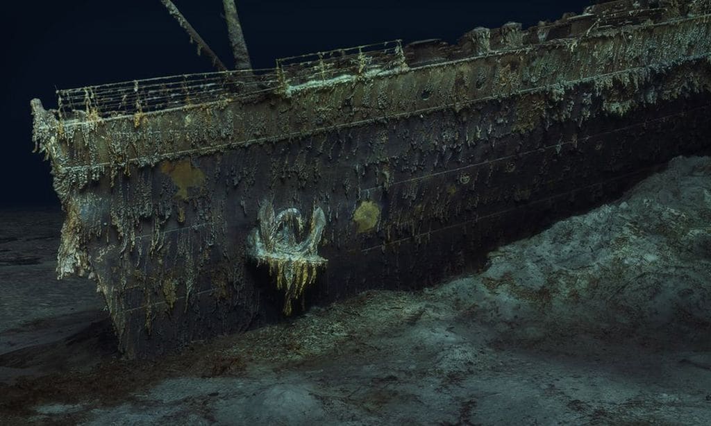 Imagénes del Titanic en 3D