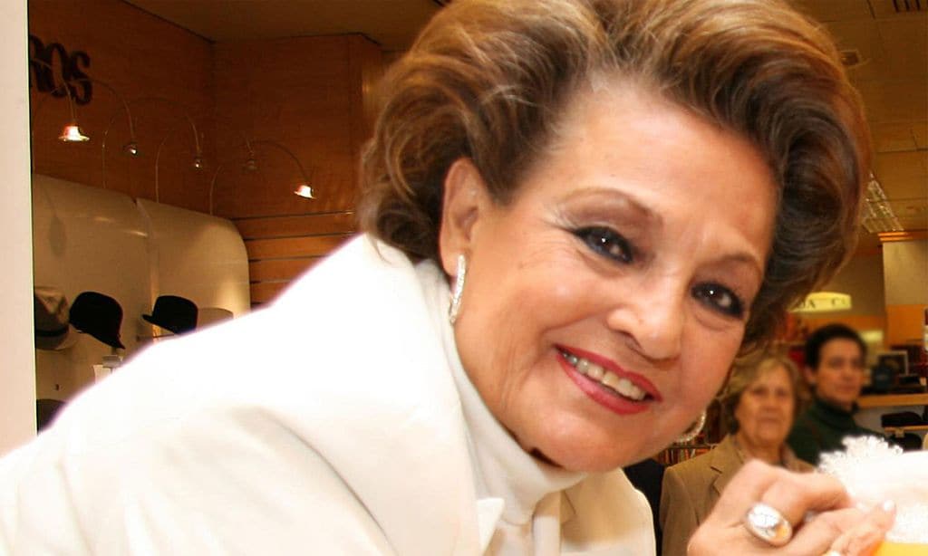 Carmen Sevilla, de 92 años, ingresada en un hospital madrileño en estado grave