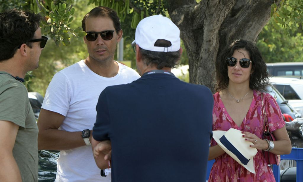 Rafa Nadal y Mery Perelló apoyan a Feliciano López en sus últimas horas como tenista profesional