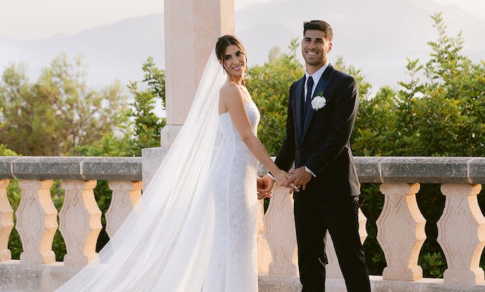 Todas las fotografías oficiales de la boda de Marco Asensio y Sandra Garal