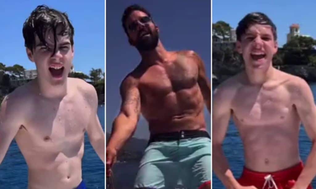 Ricky Martin reaparece disfrutando en barco con sus gemelos en medio de su divorcio con Jwan Yosef, ¡qué mayores!