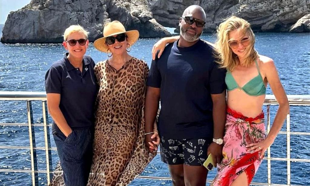 Salma Hayek, Kris Jenner y Ellen DeGeneres cruzan el charco para disfrutar de las vacaciones en Mallorca