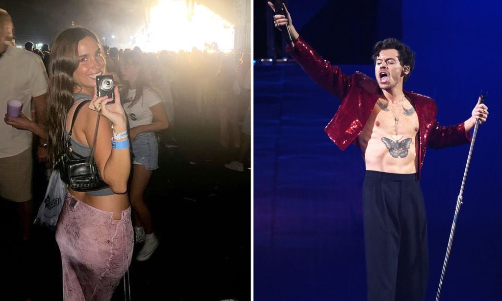 María Pombo, Pedro Almodóvar y otras muchas 'celebrities' vibran en el concierto de Harry Styles en Madrid