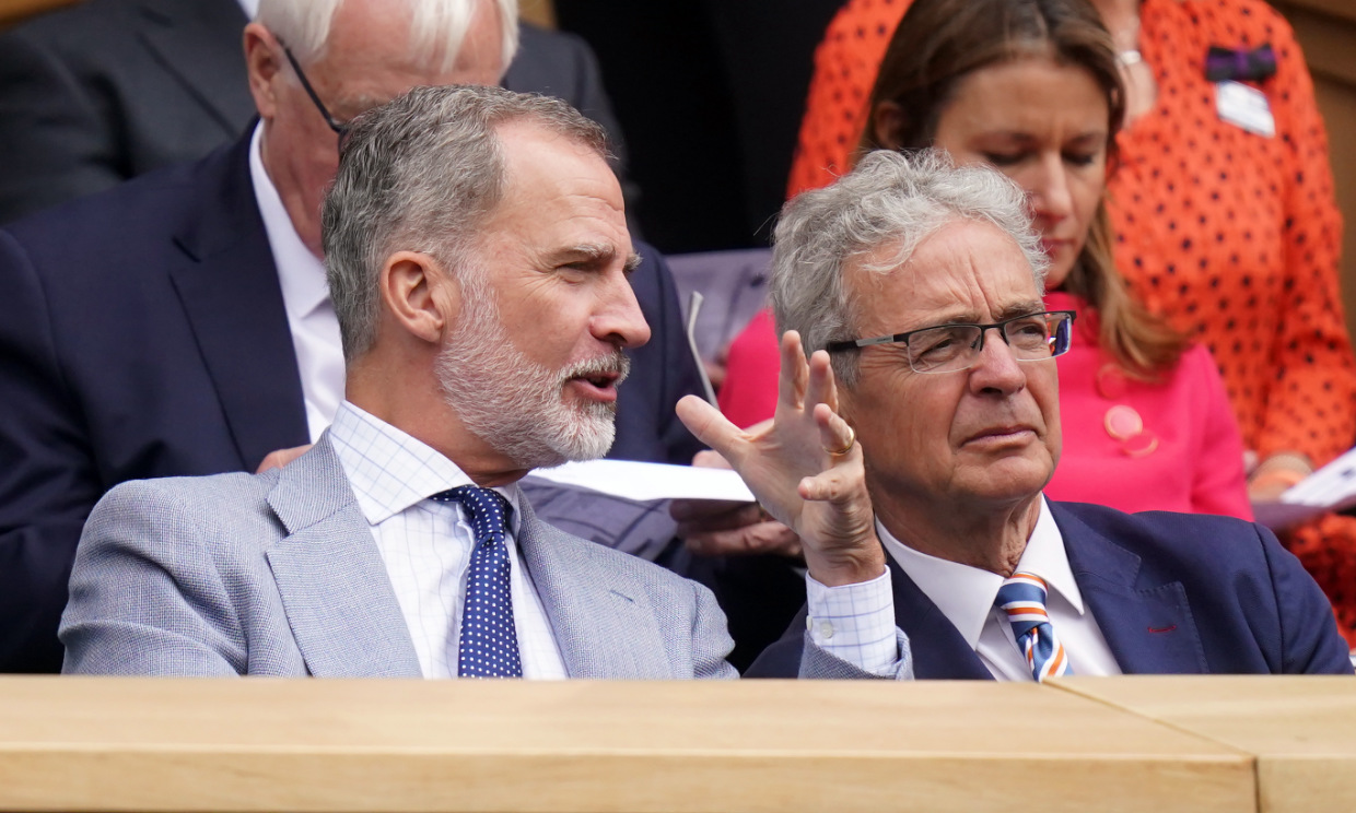 El rey Felipe viaja a Londres para animar a Carlos Alcaraz en la final de Wimbledon