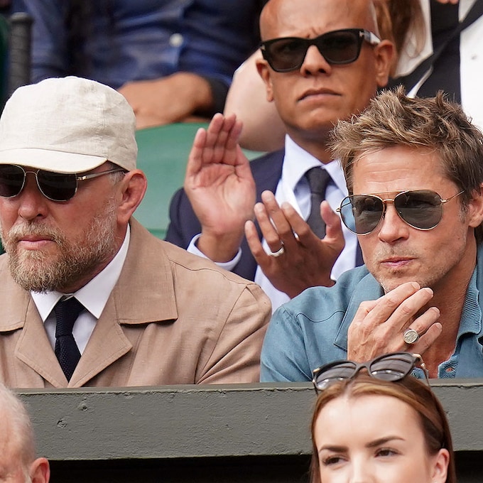De Brad Pitt a Hugh Jackman: una auténtica constelación de estrellas se cita en la final de Wimbledon