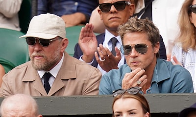 De Brad Pitt a Hugh Jackman: una auténtica constelación de estrellas se cita en la final de Wimbledon
