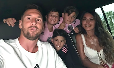 Antonela Roccuzzo muestra cómo vivieron en familia la presentación de Leo Messi en Miami