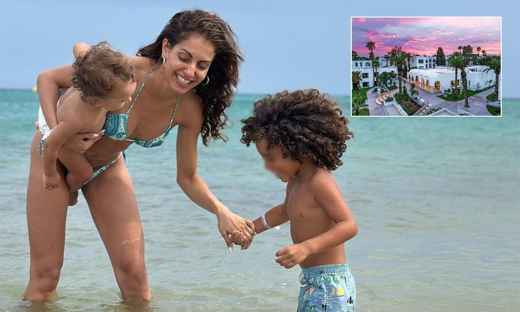 Así es el lujoso hotel de Túnez en el que Hiba Abouk se refugia con sus hijos en su primer verano separada