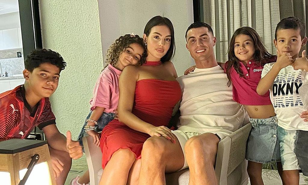 Georgina y sus hijos se reencuentran con Cristiano: así han sido las primeras horas en Riad