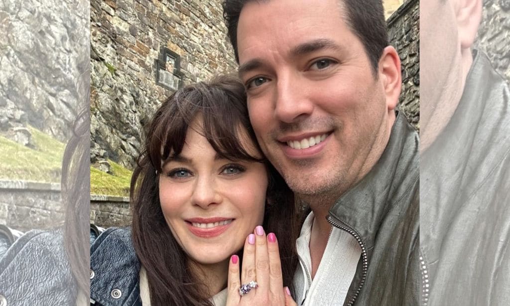 ¡Boda a la vista! Zooey Deschanel y Jonathan Scott se comprometen tras cuatro años de amor