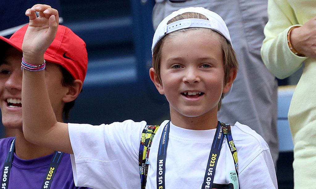 El hijo de Novak Djokovic roba el protagonismo a su padre en el US Open