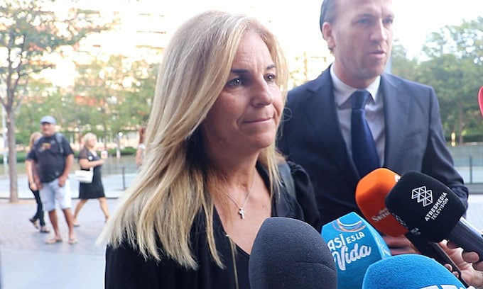 Arantxa Sánchez Vicario llega a los juzgados de Barcelona