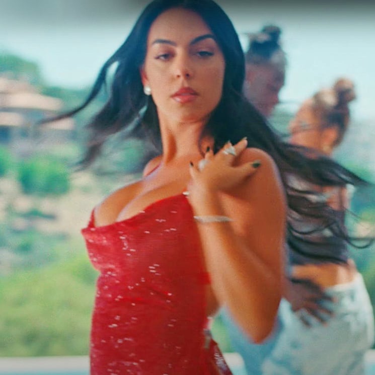 El debut de Georgina en el videoclip de Sebastián Yatra con 'Las Queridas' y la aparición sorpresa de Cristiano Ronaldo