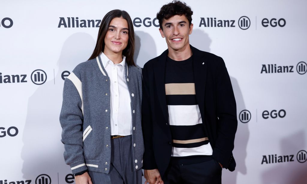 Marc Márquez y Gemma Pinto derrochan amor en la 'Madrid Fashion Week' y comparten algunos detalles de su relación