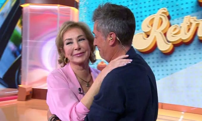 El reencuentro entre lágrimas de Ana Rosa Quintana y Antonio Hidalgo en televisión