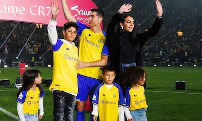 El emotivo discurso viral de Cristiano Ronaldo, más feliz que nunca con Georgina y sus hijos en Arabia