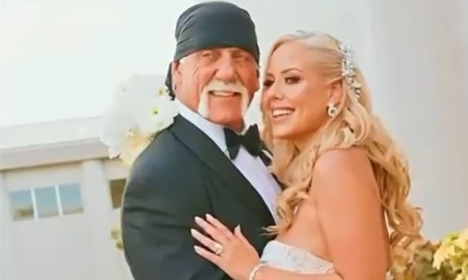 Hulk Hogan se casa por tercera vez a los 70 años