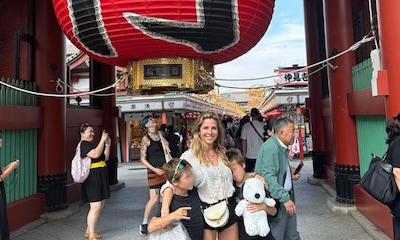 El divertido viaje a Japón de Elsa Pataky con sus mellizos mientras Chris Hemsworth recorre los glaciares de Islandia con su hija
