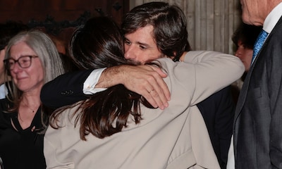 Tamara Falcó, un gran apoyo para su primo Álvaro en el funeral de su madre, Marta Chávarri