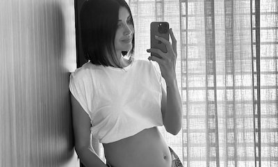 Noelia López presume por primera vez de curvas premamá y anuncia que el bebé que espera es...