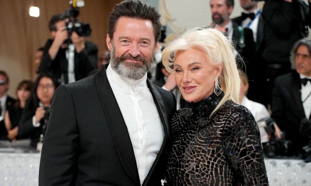 El encuentro de Hugh Jackman con su exmujer, Deborra- Lee Furness, en el 55 cumpleaños del actor